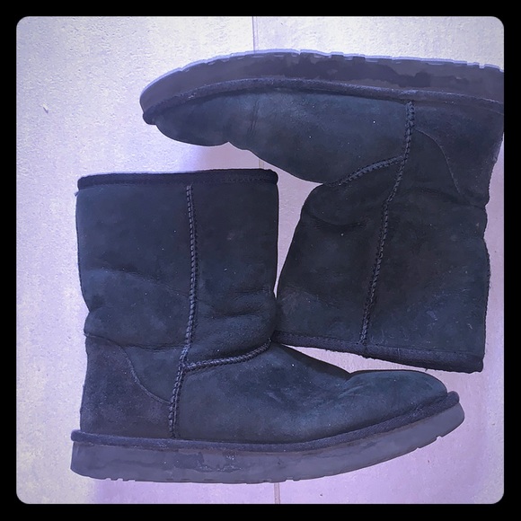 womens black uggs size 9